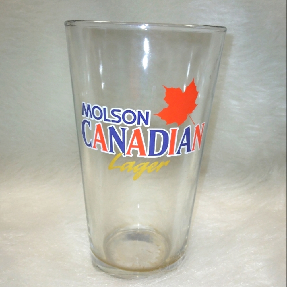 Vintage Libby Molson Canadian Larger Glass, 6 inches tall